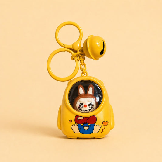 Cute Bear LED Lamp Keychain