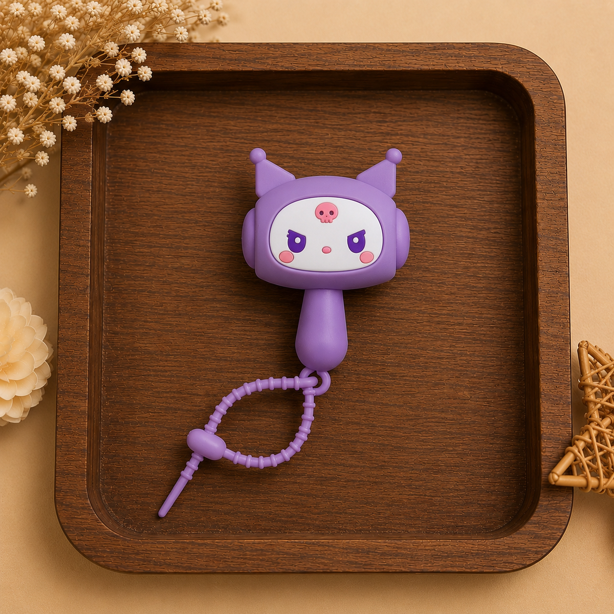 Chuchu hammer keychain