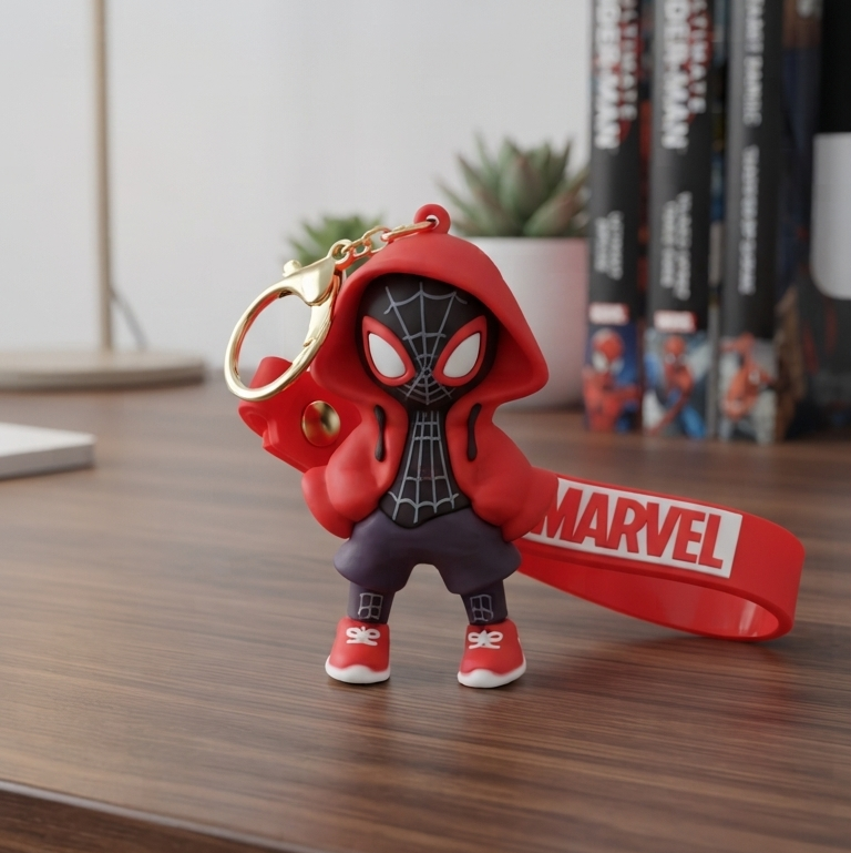Premium Spider Hero Keychain