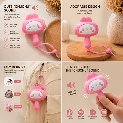 Chuchu hammer keychain