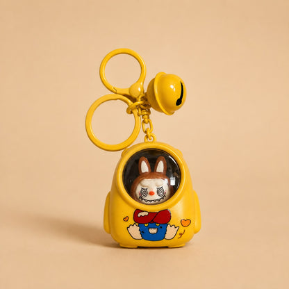Cute Bear LED Lamp Keychain