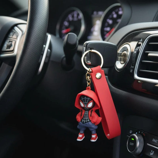 Premium Spider Hero Keychain