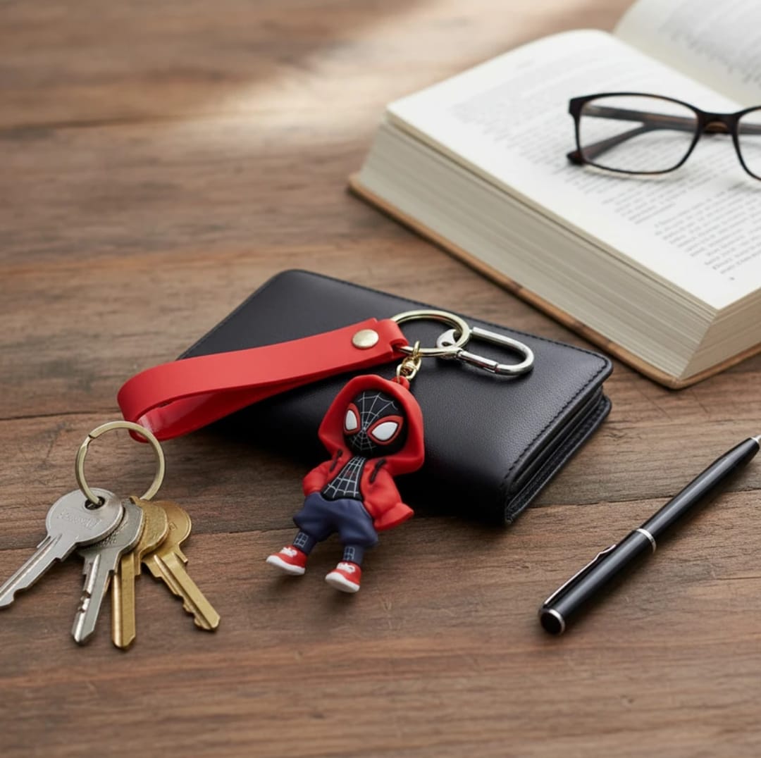 Premium Spider Hero Keychain