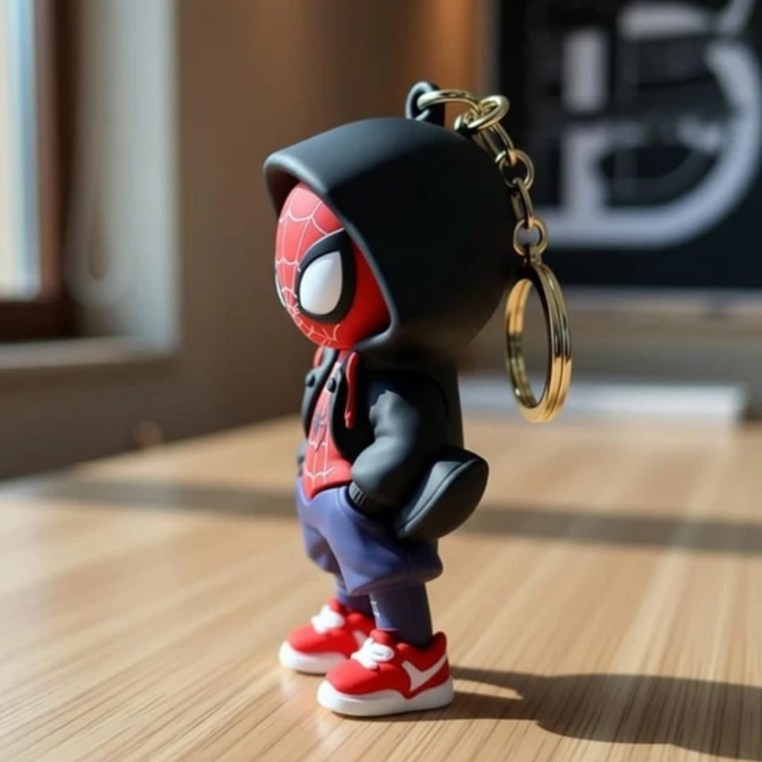 Premium Spider Hero Keychain
