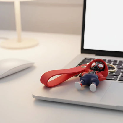 Premium Spider Hero Keychain