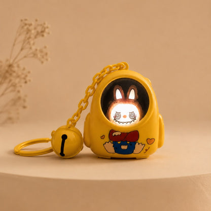 Cute Bear LED Lamp Keychain