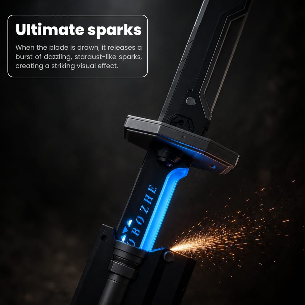Smoke & Spark Katana Sword
